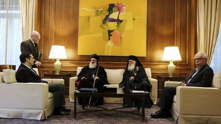 Συνάντηση του Αλέξη Τσίπρα με τον Πατριάρχη Αντιοχείας – Τι συζήτησαν